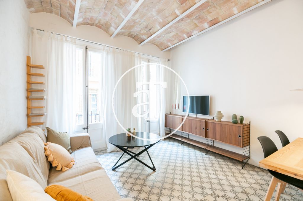 Monthly rental apartment in the heart of Villa Gracia in Barcelona