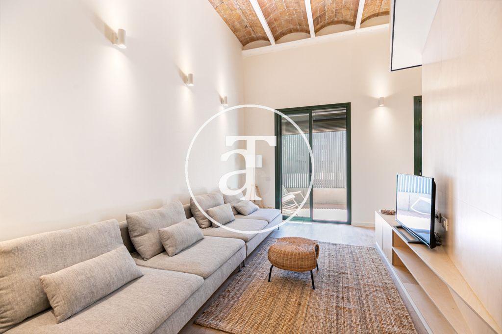 Monthly rental apartment with 3 bedrooms in Poblenou