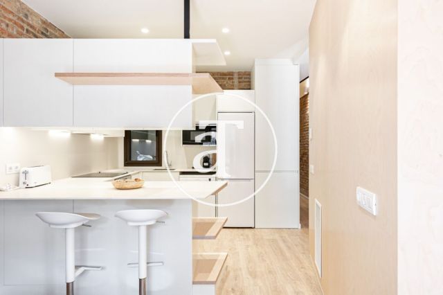 Appartement à louer temporairement avec 3 chambres à Poblenou, Barcelone 13