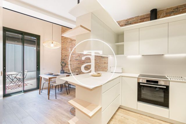 Appartement à louer temporairement avec 3 chambres à Poblenou, Barcelone 14