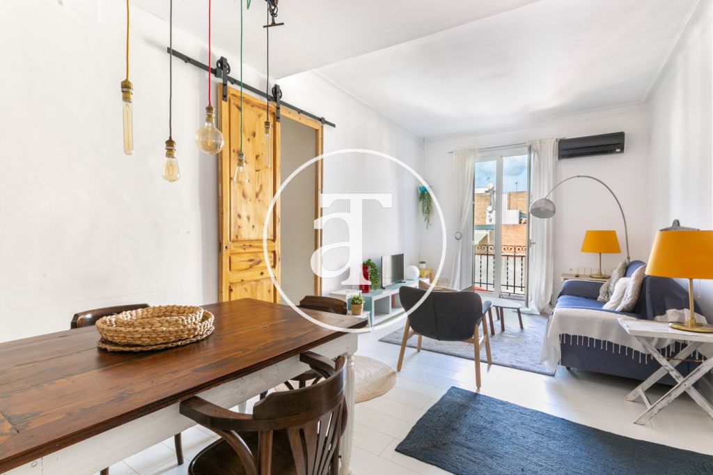 Monthly rental apartment with 2 double bedroom in Gracia neighborhood in Barcelona 21