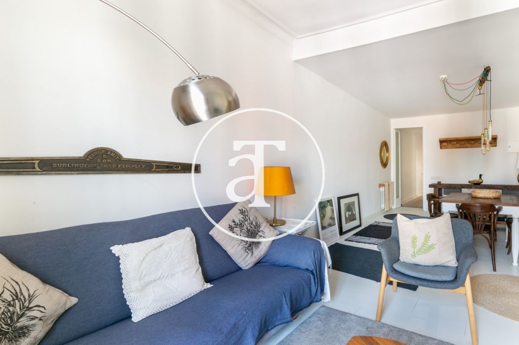 Monthly rental apartment with 2 double bedroom in Gracia neighborhood in Barcelona 2