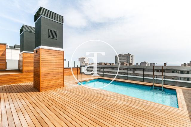Monthly rental flat with 2 double bedrooms in Barcelona 30
