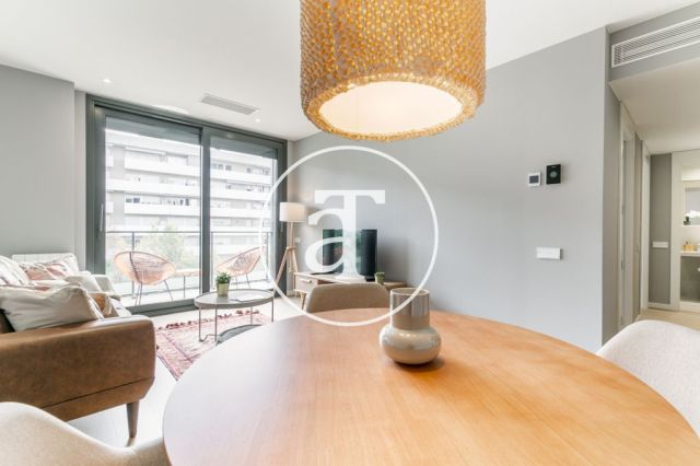 Monthly rental flat with 2 double bedrooms in Barcelona 2