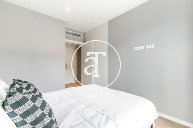 Monthly rental flat with 2 double bedrooms in Barcelona 18