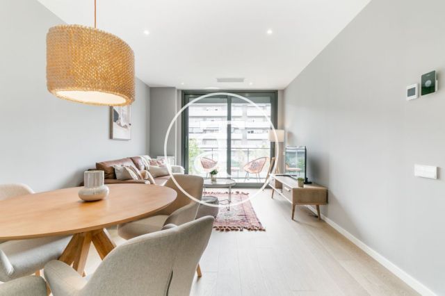 Monthly rental flat with 2 double bedrooms in Barcelona 3
