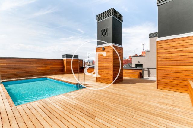 Monthly rental flat with 2 double bedrooms in Barcelona 32