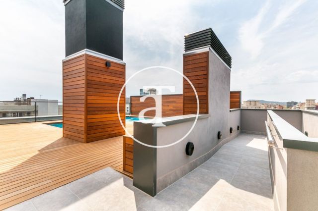 Monthly rental flat with 2 double bedrooms in Barcelona 34
