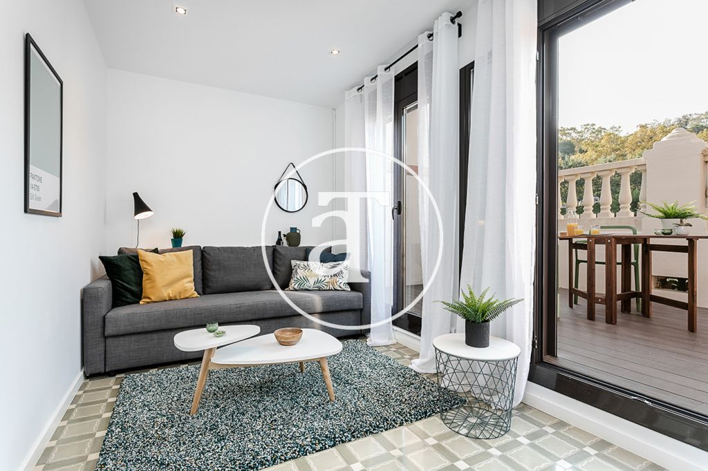 Monthly rental Penthouse in Passeig de Montjuic in Barcelona 2