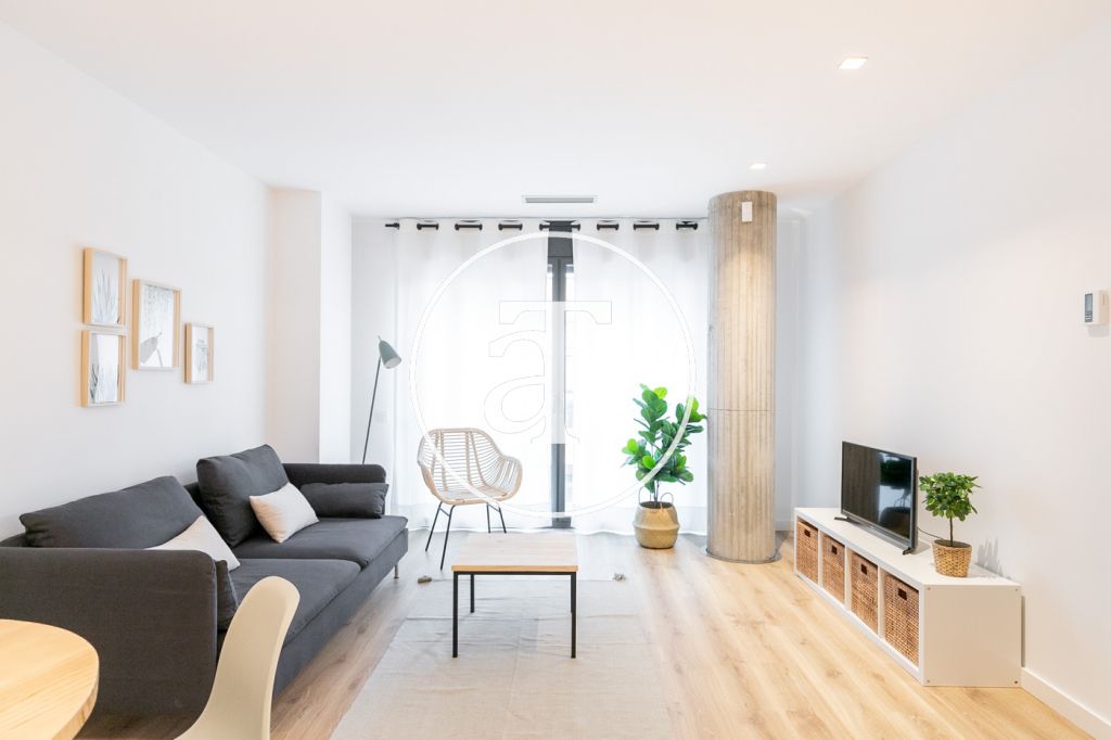Monthly rental apartment with 2 double bedrooms in Barcelona 1