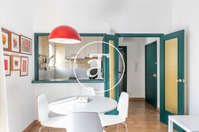 1 chambre à coucher en location temporaire à Villa de Gracia 7