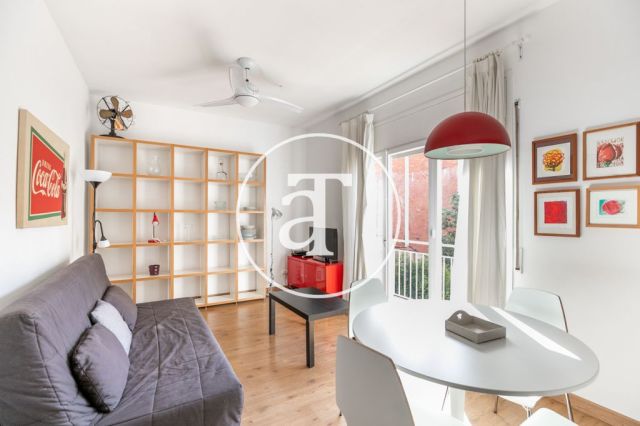1 chambre à coucher en location temporaire à Villa de Gracia 2
