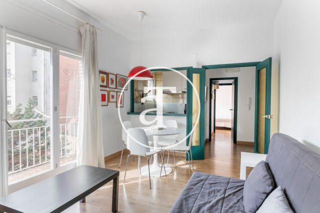 1 chambre à coucher en location temporaire à Villa de Gracia 5