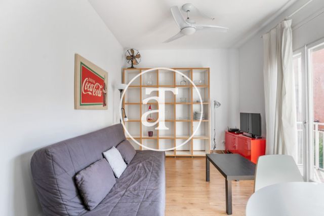 1 chambre à coucher en location temporaire à Villa de Gracia 4