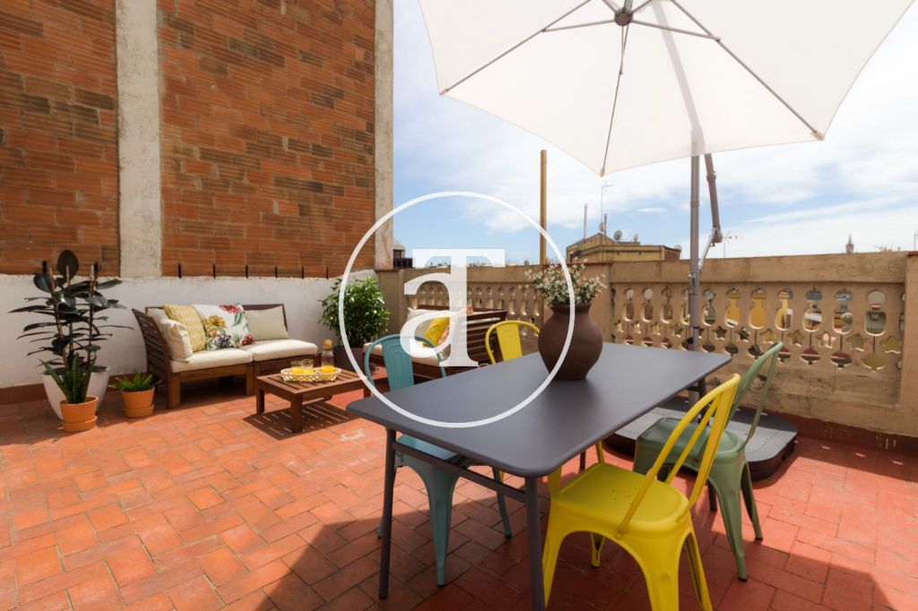 Monthly rental penthouse in Barcelona 1