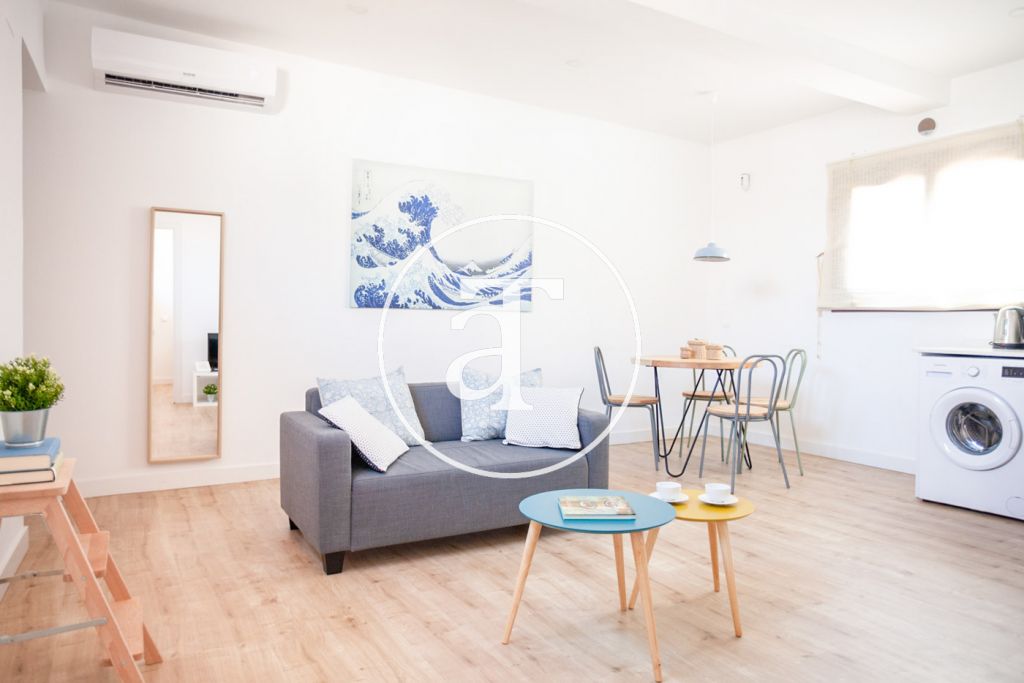 Monthly rental apartment with 1-bedroom steps from MACBA 2