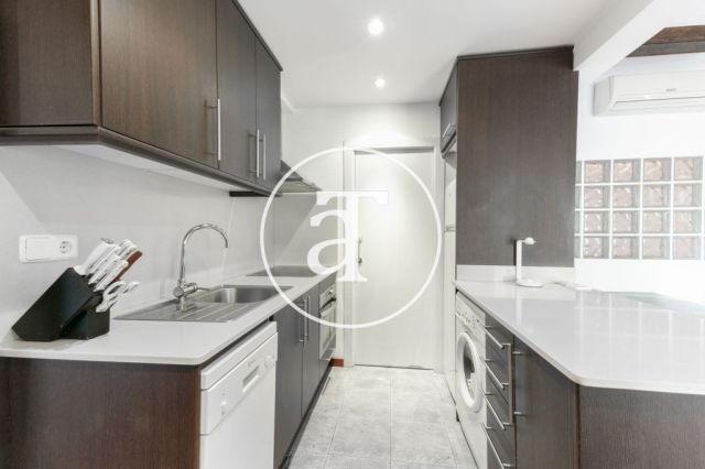 Monthly rental apartment in central area of Barcelona