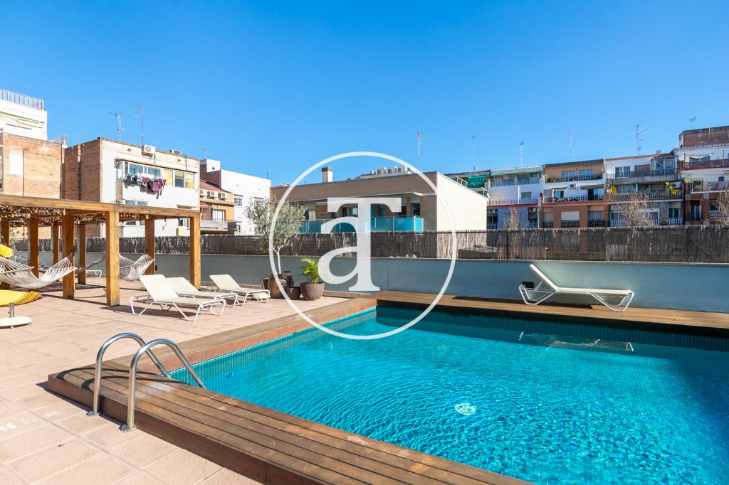 Monthly rental apartment with terrace in Sant Andreu, Barcelona 39