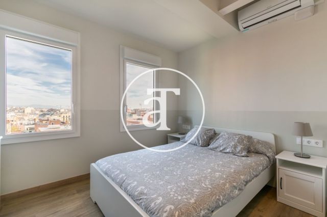 Apartamento de alquiler temporal de 2 habitaciones dobles en Eixample 23
