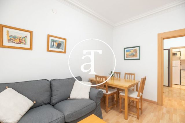 Monthly rental apartment with 2 bedrooms in Gracia 1