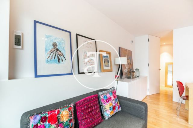 Monthly rental apartment with outdoor terrace steps from Parque Güell 2