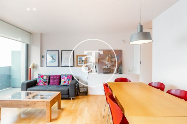 Monthly rental apartment with outdoor terrace steps from Parque Güell 10