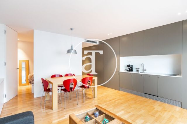 Monthly rental apartment with outdoor terrace steps from Parque Güell 12
