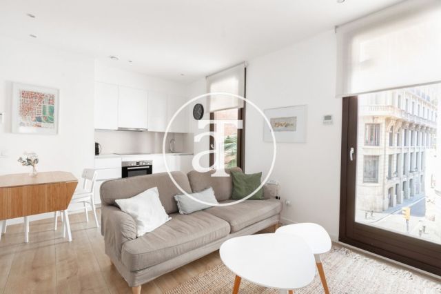 Apartamento de alquiler temporal con 2 habitaciones en barrio El Born