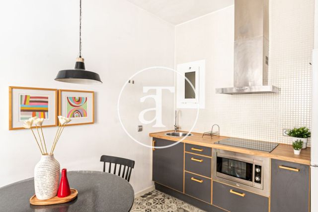 Piso de alquiler temporal de 1 habitación en Sant Gervasi 5