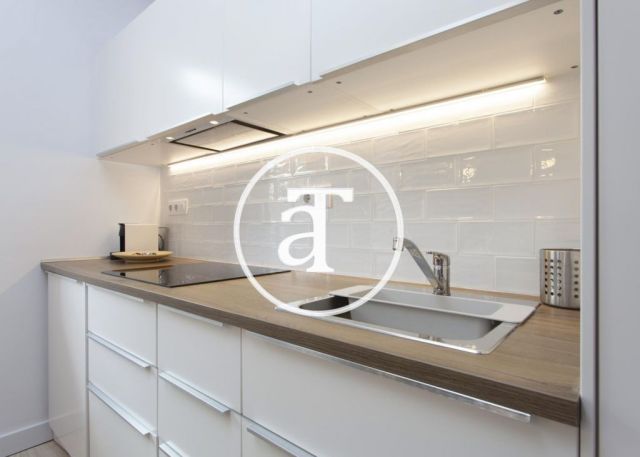 Monthly rental apartment with 1 bedroom apartment in Llibertat street in Barcelona 11