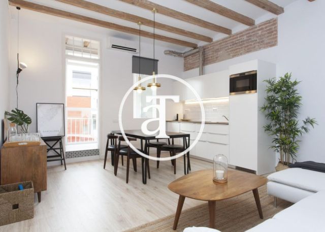 Monthly rental apartment with 1 bedroom apartment in Llibertat street in Barcelona 1
