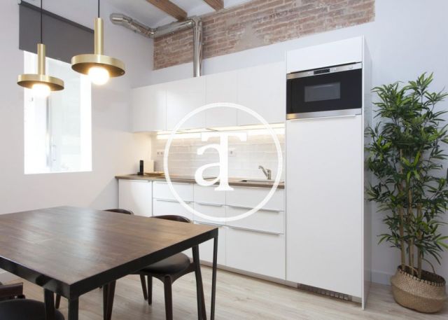 Monthly rental apartment with 1 bedroom apartment in Llibertat street in Barcelona 8