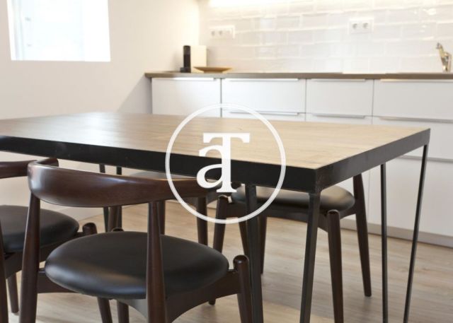 Monthly rental apartment with 1 bedroom apartment in Llibertat street in Barcelona 7