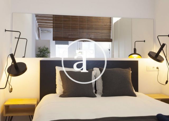 Monthly rental apartment with 1 bedroom apartment in Llibertat street in Barcelona 13