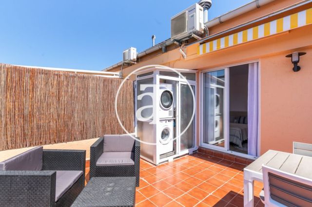 Monthly rental penthouse with 2 bedroom and terrace in Gracia 3