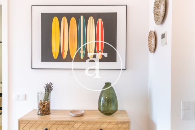 Monthly rental penthouse with 2 bedroom and terrace in Gracia 23