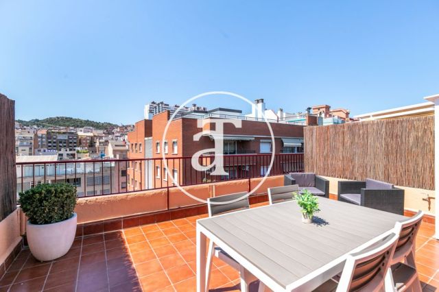 Monthly rental penthouse with 2 bedroom and terrace in Gracia 4