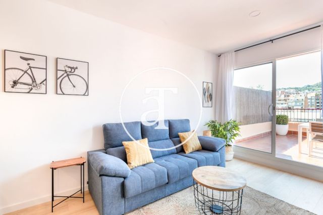 Monthly rental penthouse with 2 bedroom and terrace in Gracia 14