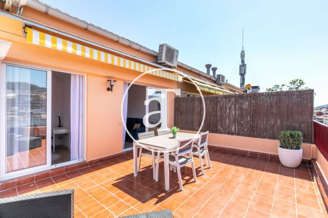 Monthly rental penthouse with 2 bedroom and terrace in Gracia 6