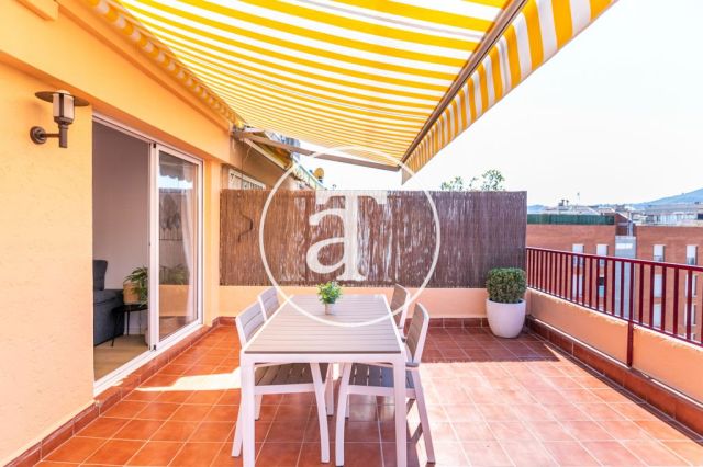 Monthly rental penthouse with 2 bedroom and terrace in Gracia 8