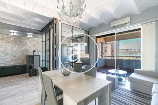 Designer furnished apartment steps from Plaza Catalunya 7