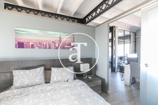 Designer furnished apartment steps from Plaza Catalunya 21
