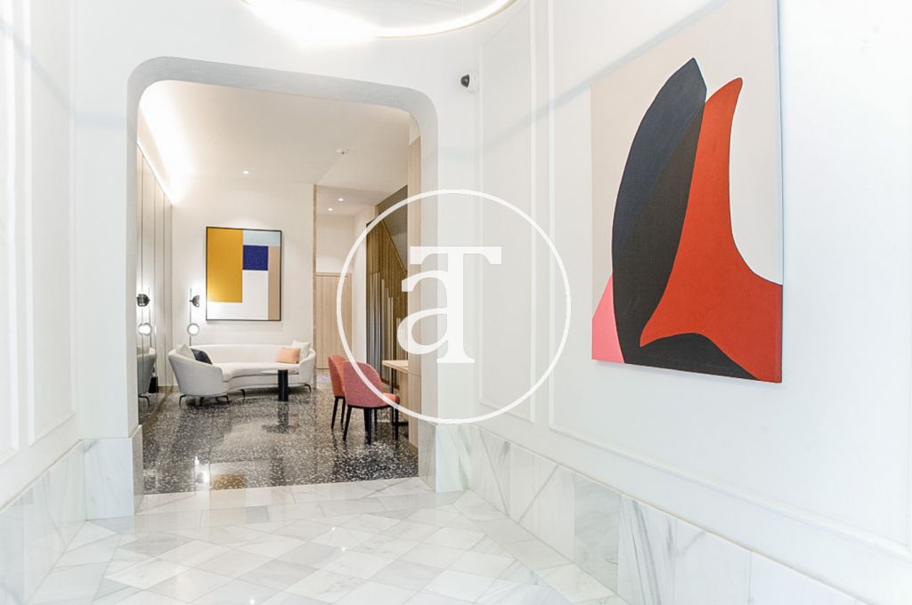 Piso de obra nueva, de alquiler temporal con 2 habitaciones en privilegiada zona de Barcelona 20