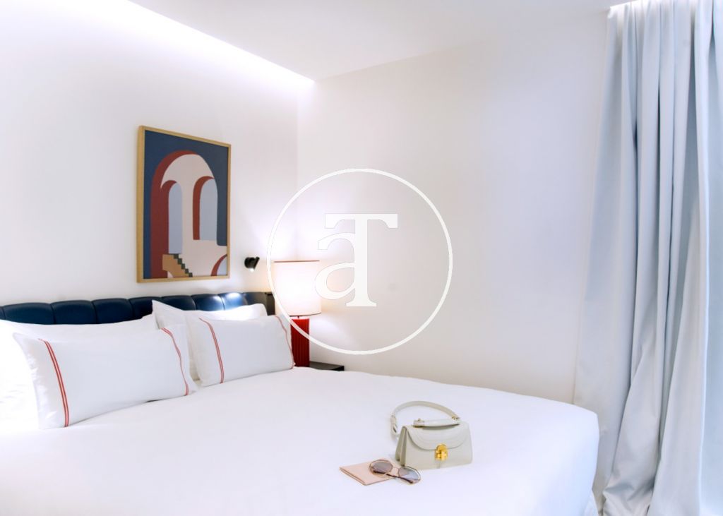 Piso de estreno de alquiler temporal de 2 habitaciones y terraza en Eixample Dreta 3