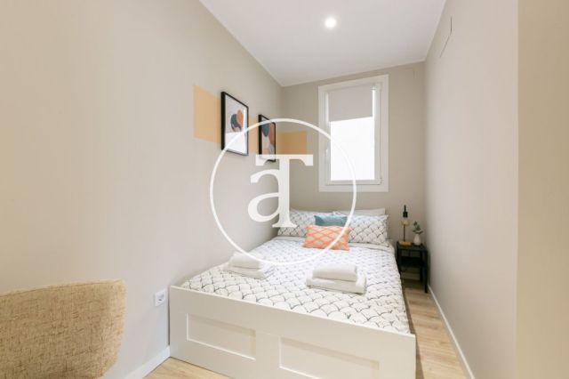 Monthly rental apartment with 2 bedrooms and terrace in Les Corts 17
