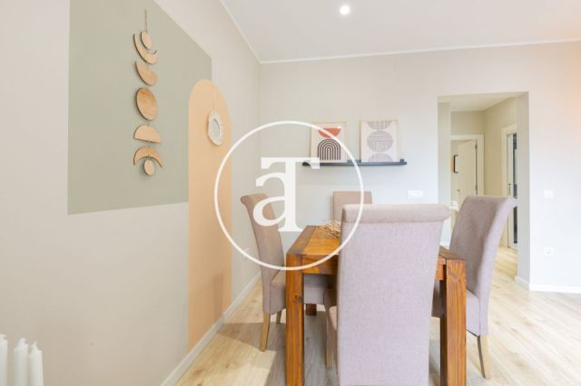 Monthly rental apartment with 2 bedrooms and terrace in Les Corts 9