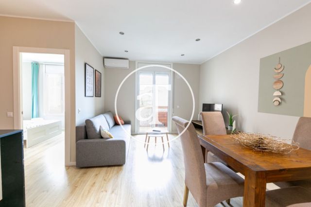 Monthly rental apartment with 2 bedrooms and terrace in Les Corts 6