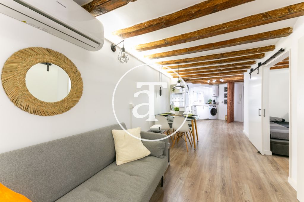 Monthly rental apartment with 2 bedrooms in the center of Barcelona 2