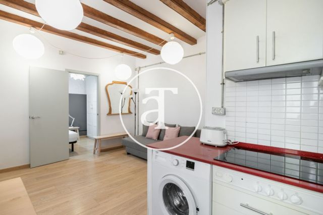 Appartement temporaire à louer avec 1 chambre double à Barceloneta 11