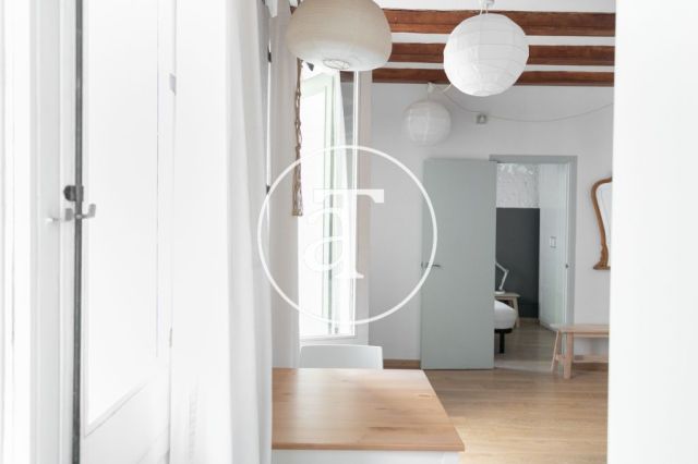 Appartement temporaire à louer avec 1 chambre double à Barceloneta 12